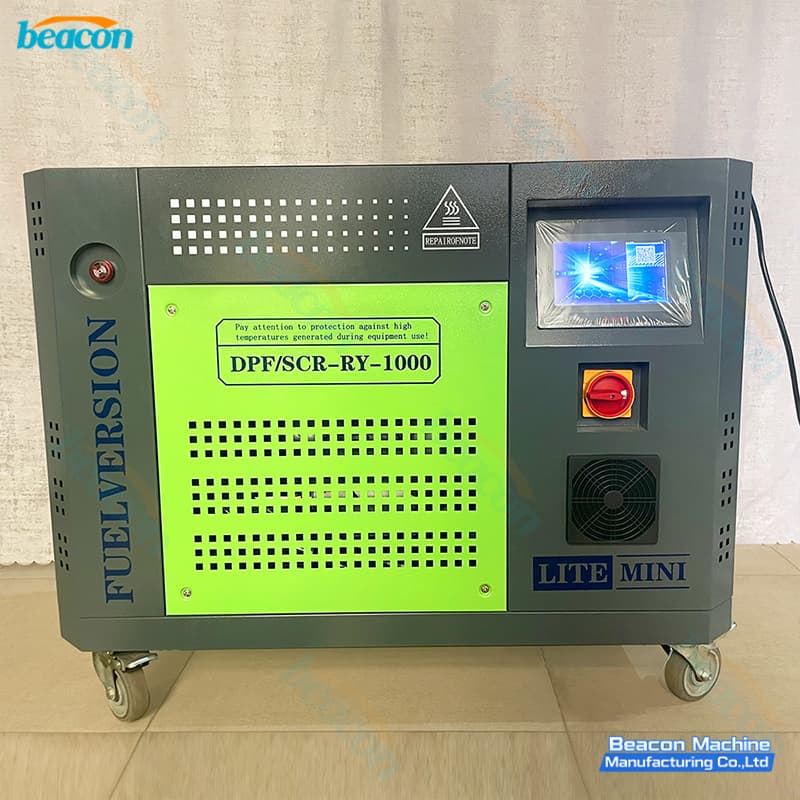 {Portable DPF Regeneration Machine | Fuel Fired DPF Cleaner for Diesel Filters}