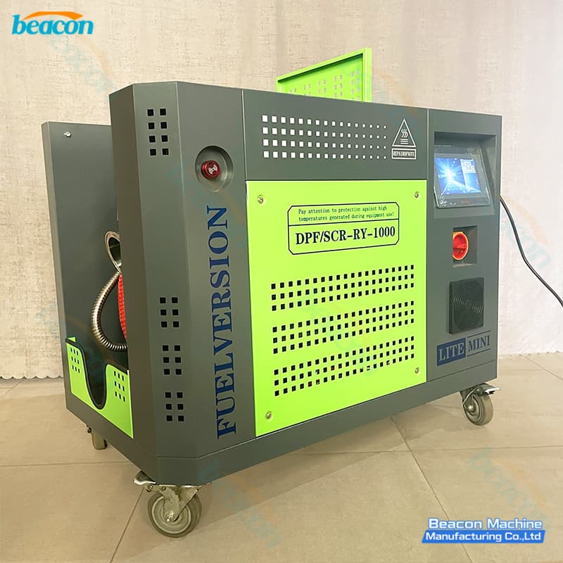 {Portable DPF Regeneration Machine | Fuel Fired DPF Cleaner for Diesel Filters}