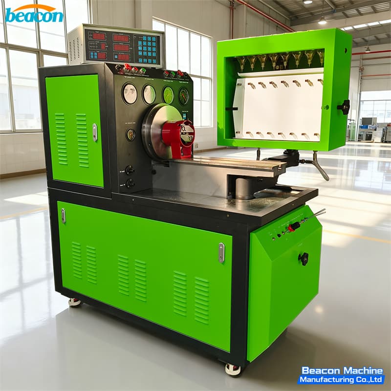 {MINI12PSB-X 8 Cylinder Diesel Fuel Injection Pump Tester Diesel Pump Test Bench}