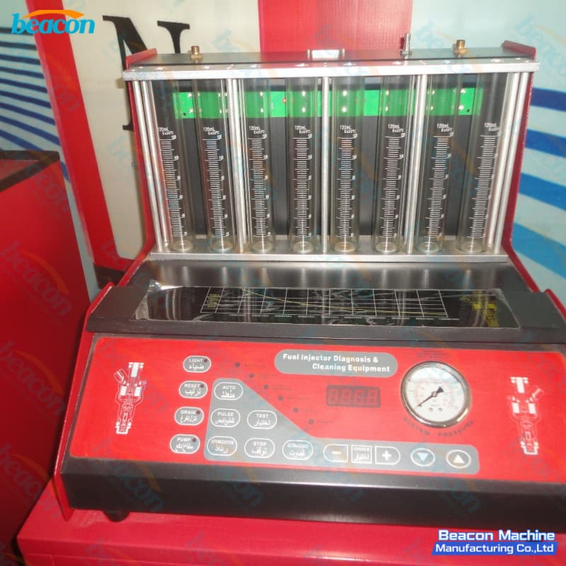 {BC-8H Professional 8 Cylinder Gasoline Fuel Injector Cleaner Machine | Fuel Injector Tester}