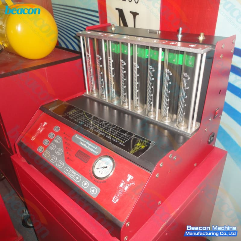 {BC-8H Professional 8 Cylinder Gasoline Fuel Injector Cleaner Machine | Fuel Injector Tester}