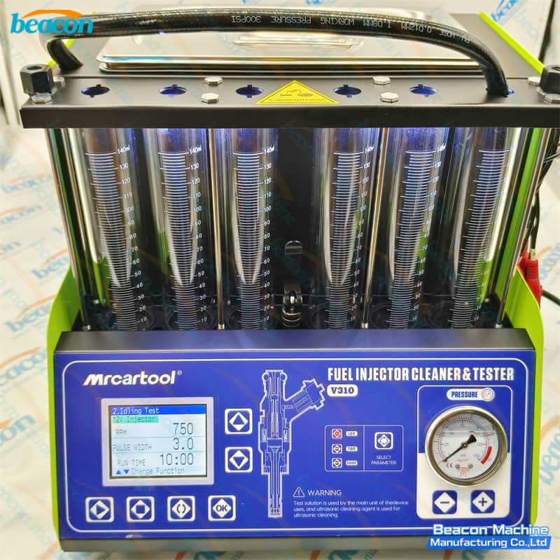 {V310 6-Cylinder Gasoline Direct Injection Cleaner | GDI Injector Testing Machine}