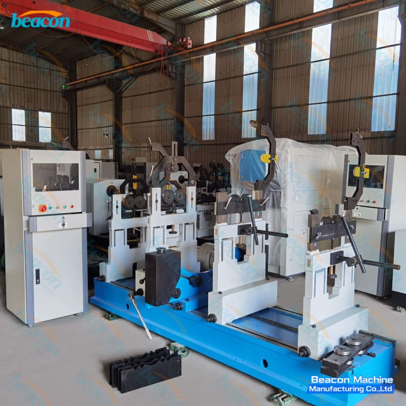 {YYQ-20000 20-Ton Belt-Driven Monolithic Rotor Balancer | Industrial Colossal Balancing Machine}