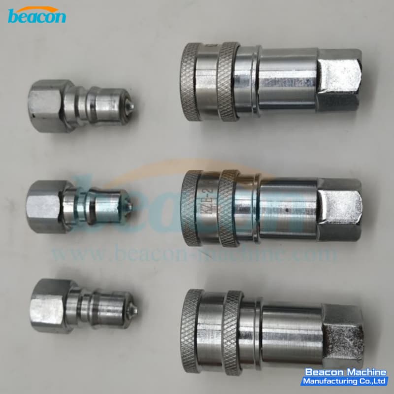 {Quick Connect Oil Pipe Couplings for Diesel Injector Testing Bench | Common Rail Test Bench Connectors}