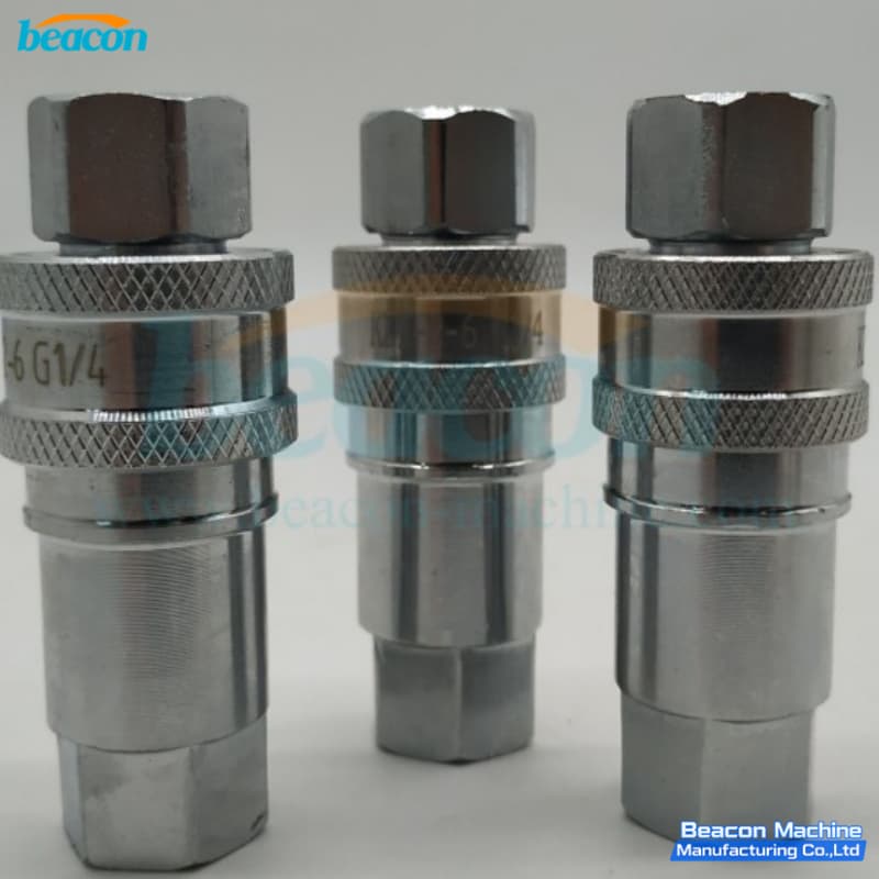 {Quick Connect Oil Pipe Couplings for Diesel Injector Testing Bench | Common Rail Test Bench Connectors}