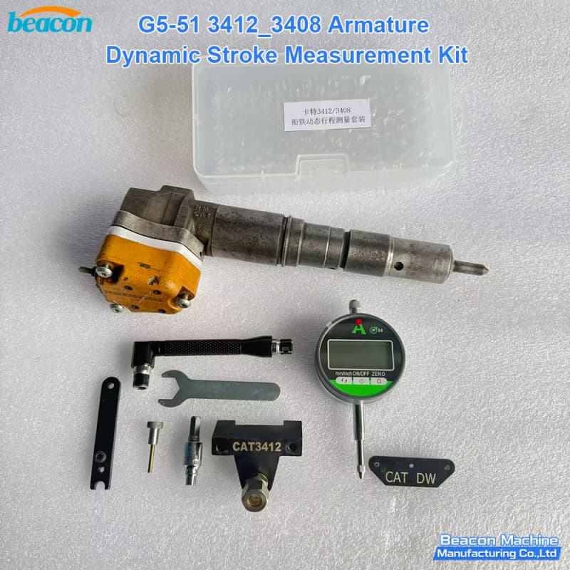 {G5-51 CAT 3412 3408 Armature Dynamic Stroke Measurement Kit for Injector Testing Tool}