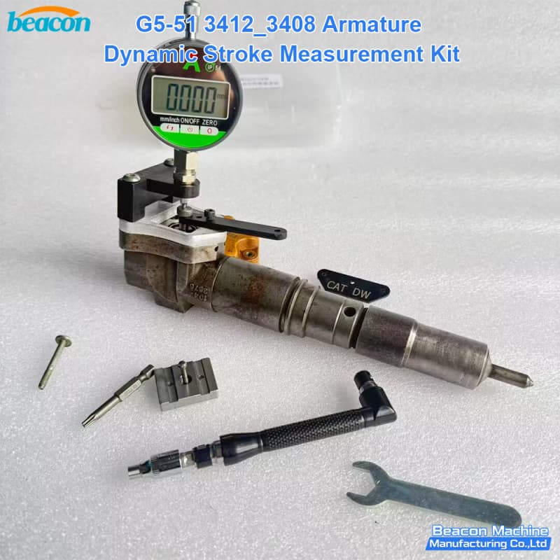 {G5-51 CAT 3412 3408 Armature Dynamic Stroke Measurement Kit for Injector Testing Tool}