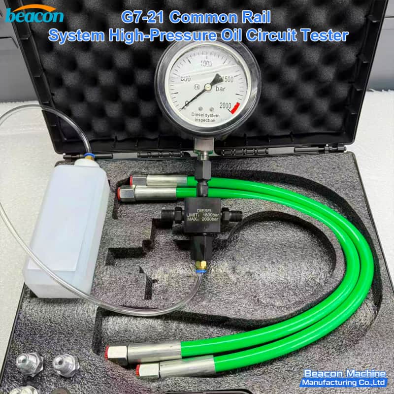 {G7-21 Common Rail High Pressure Fuel Line Tester for Diesel System Leak Detection | Fuel Pressure Tester}