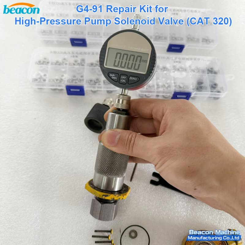 {G4-91 Caterpillar 320D Pump Solenoid Repair Kit for Diesel High Pressure Pump Maintenance | Solenoid Repair Kit}