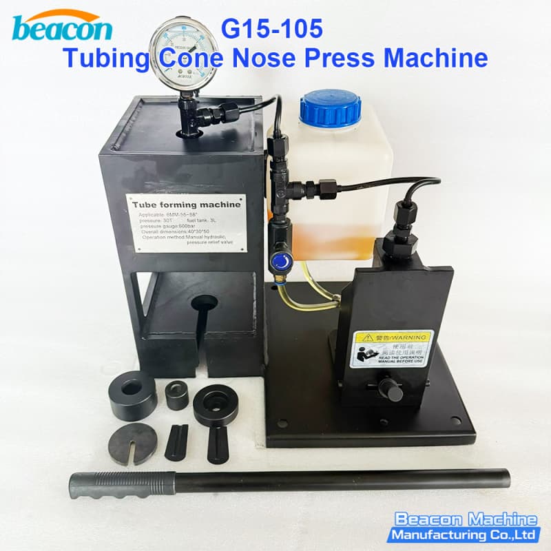 {G15-105 Injector Pipe Cone Press Machine for Diesel High Pressure Line Forming | Pipe Cone Press Machine}