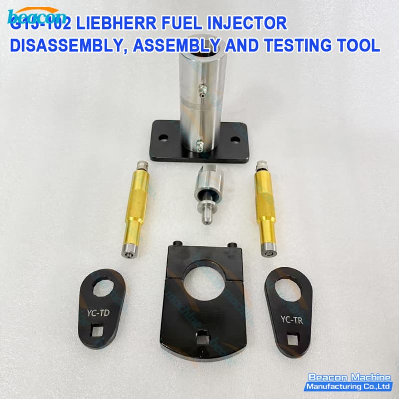 {G15-102 Professional Liebherr Fuel Injector Disassembly and Assembly Tool Kit | Heavy Duty Fuel Injector Testing Tool}