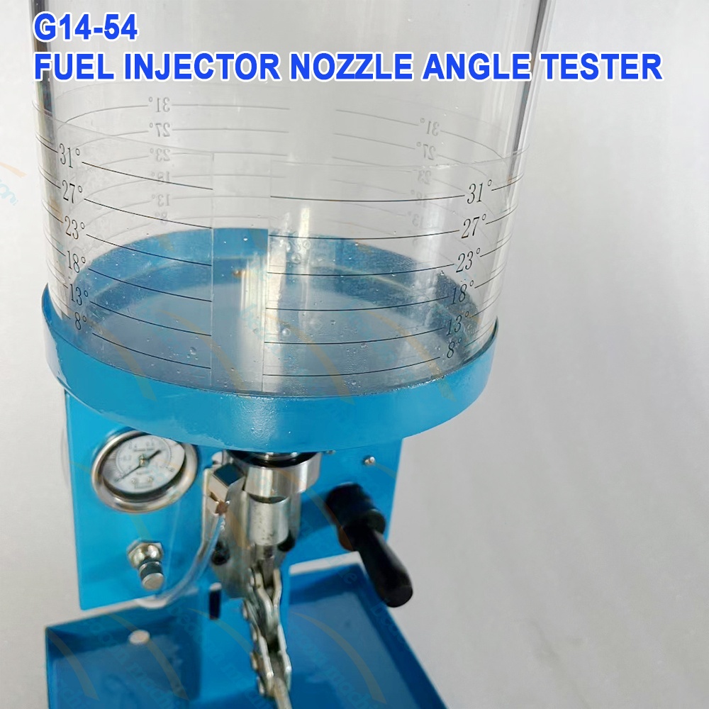 {G14-54 Precision Fuel Injector Nozzle Angle Tester for Diesel Engines | Professional Nozzle Spray Pattern Tester}