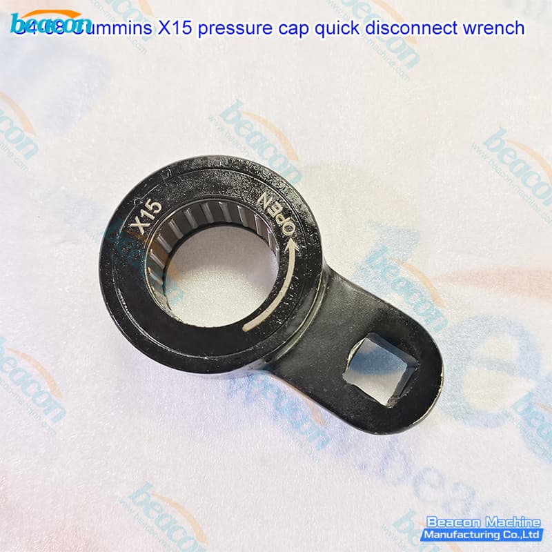 {G4-68 Cummins X15 Pressure Cap Quick Disconnect Wrench | Professional Diesel Engine Service Tool}