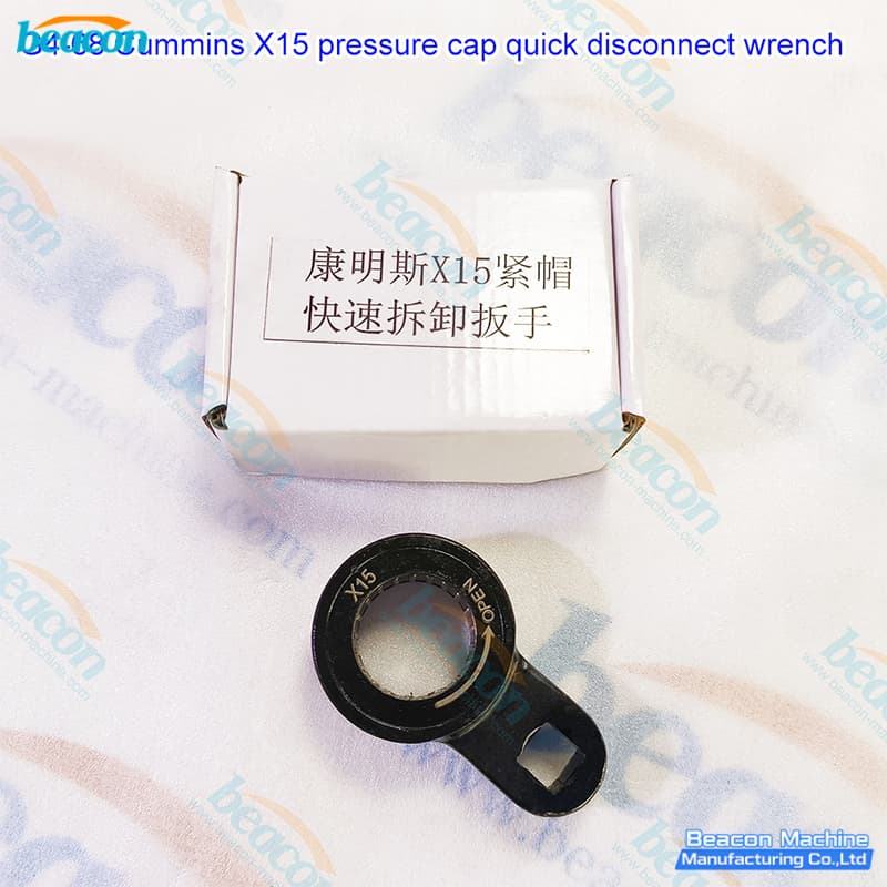 {G4-68 Cummins X15 Pressure Cap Quick Disconnect Wrench | Professional Diesel Engine Service Tool}