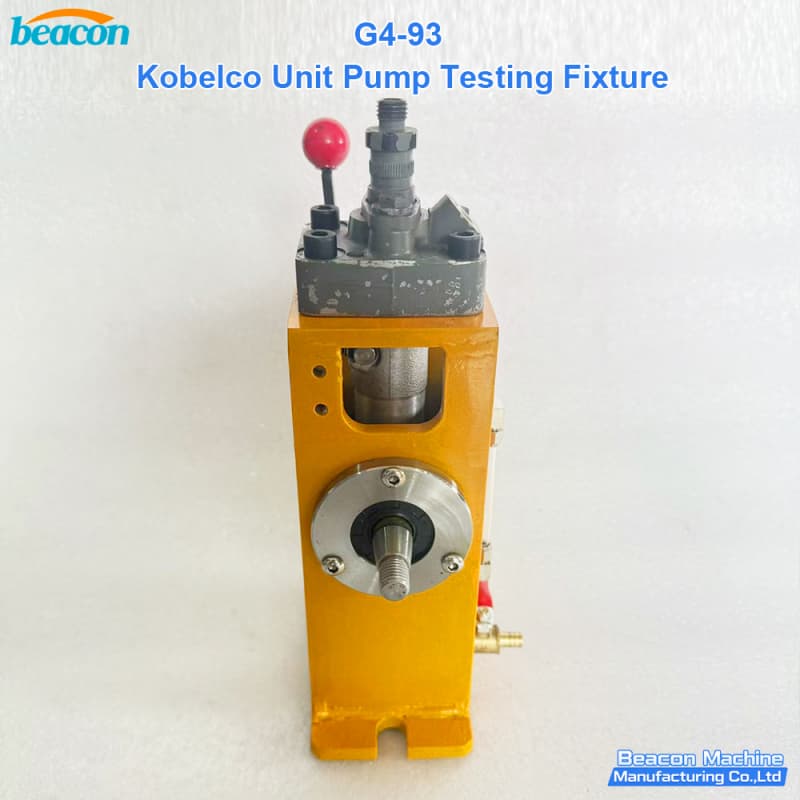{G4-93 Heavy Duty Kobelco Unit Pump Testing Jig | Professional Diesel Pump Test Stand Adapter}