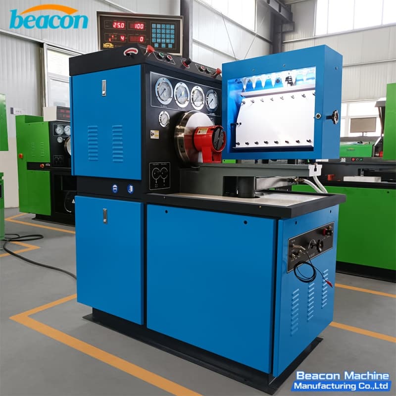 {MINI12PSB-A Fuel Pump Testing Station for Workshops | Diesel Injection Pump Test Bench - BEACON MACHINE}