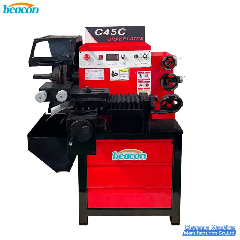 {Professional Brake Disc and Drum Resurfacing Machine C45C Brake Lathe - BEACON MACHINE}