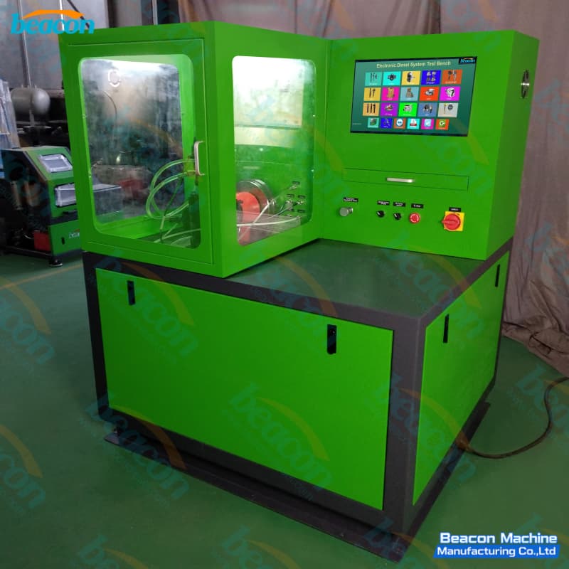 {Advanced Electronic Unit Injector Calibration Stand for EUI EUP-D | EUI EUP Test Bench - BEACON MACHINE}