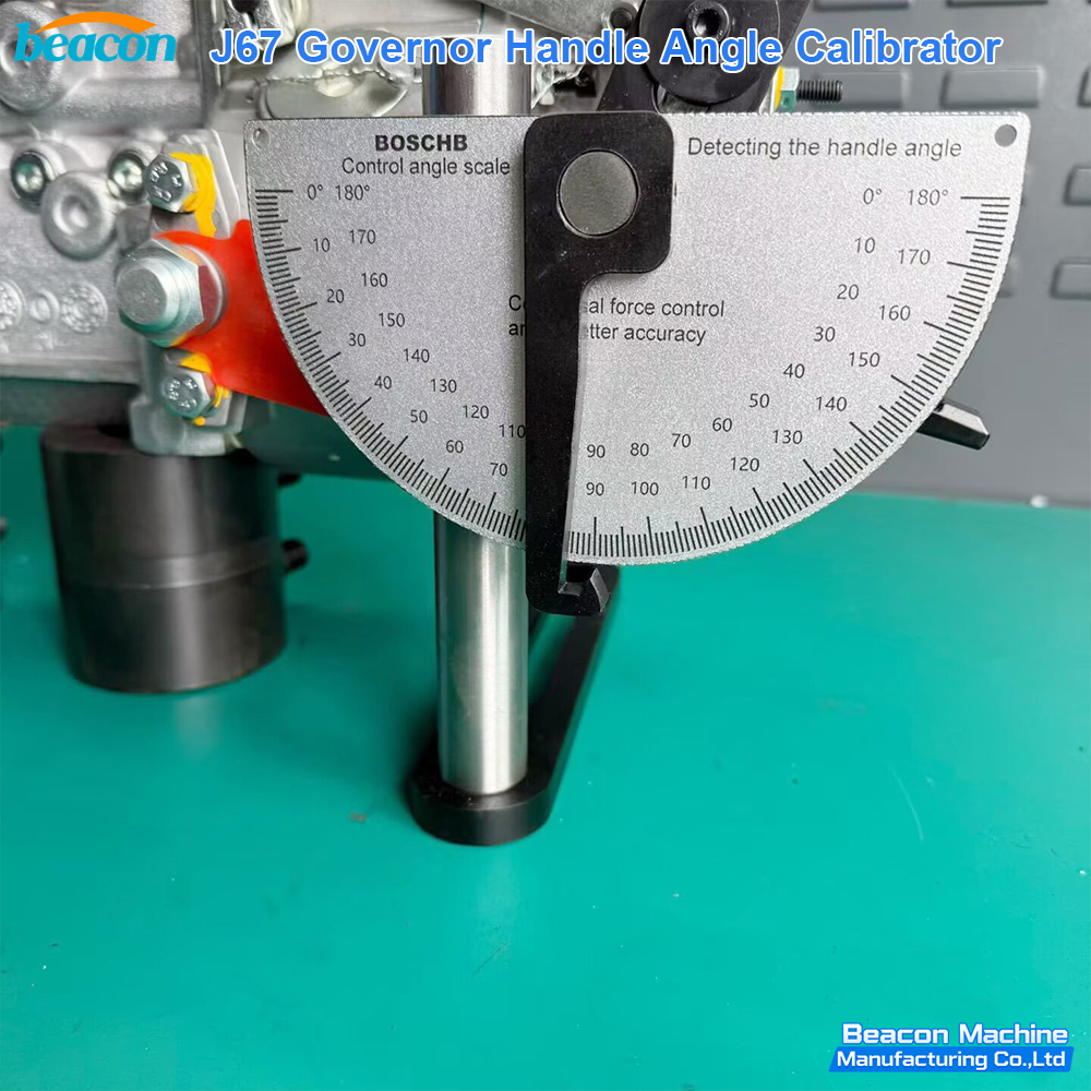 {J67 High Precision Diesel Mechanical Fuel Pump Governor Handle Calibrator | Professional Governor Handle Angle Calibrator BEACON MACHINE}