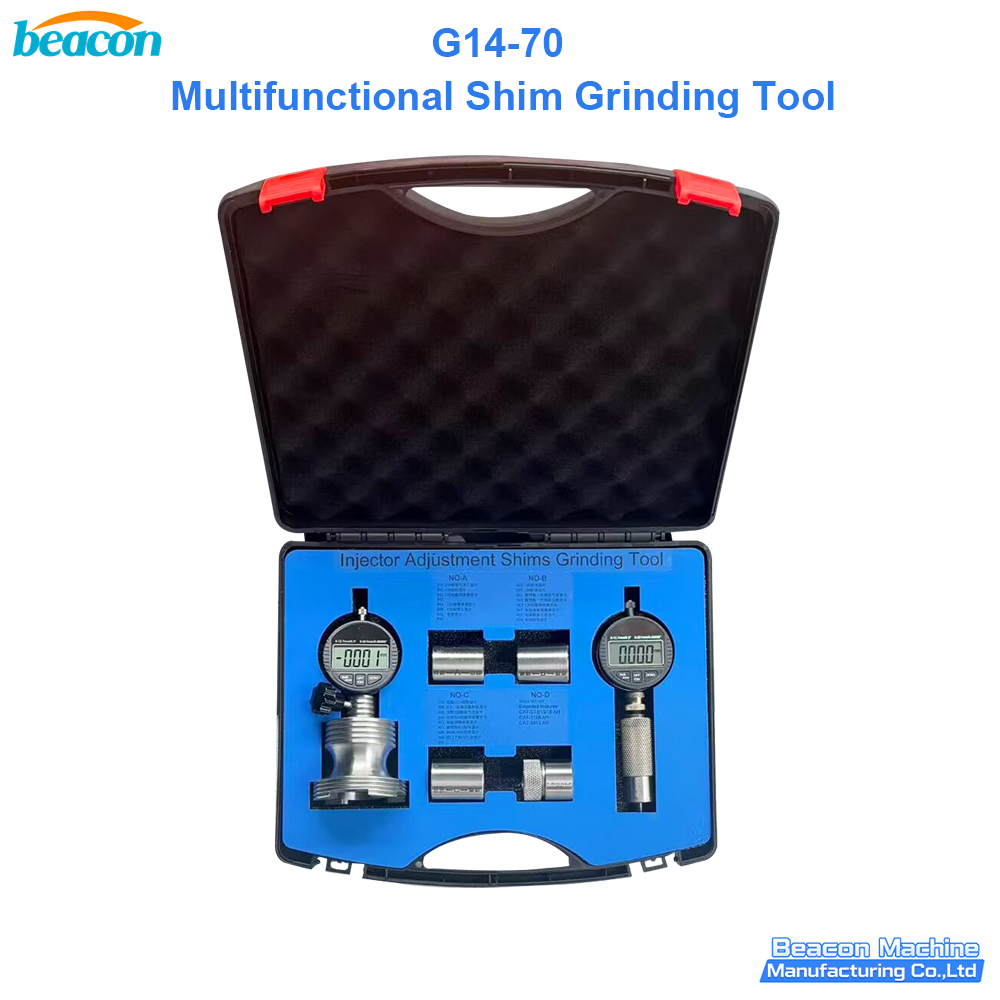 {G14-70 High Precision Professional Common Rail Injector Shim Grinding Station | Injector Repair Tool BEACON MACHINE}