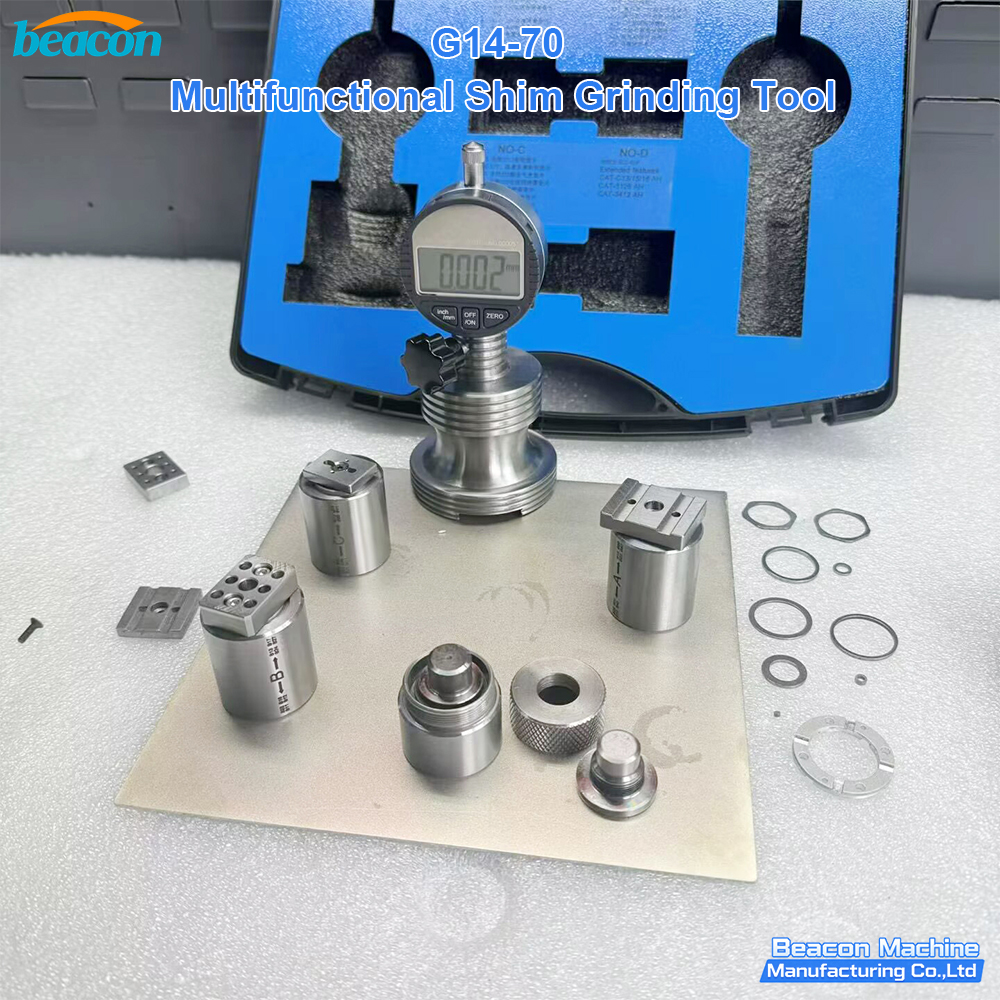 {G14-70 High Precision Professional Common Rail Injector Shim Grinding Station | Injector Repair Tool BEACON MACHINE}