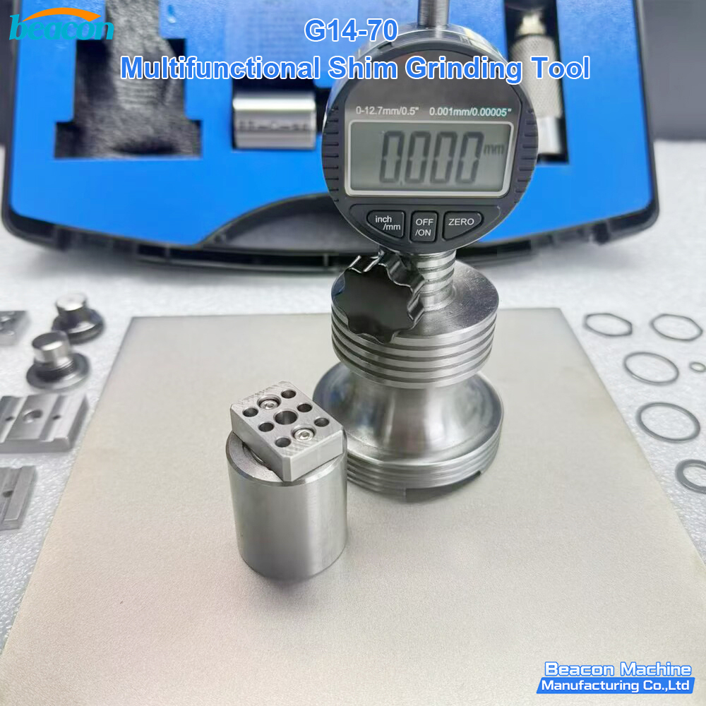 {G14-70 High Precision Professional Common Rail Injector Shim Grinding Station | Injector Repair Tool BEACON MACHINE}