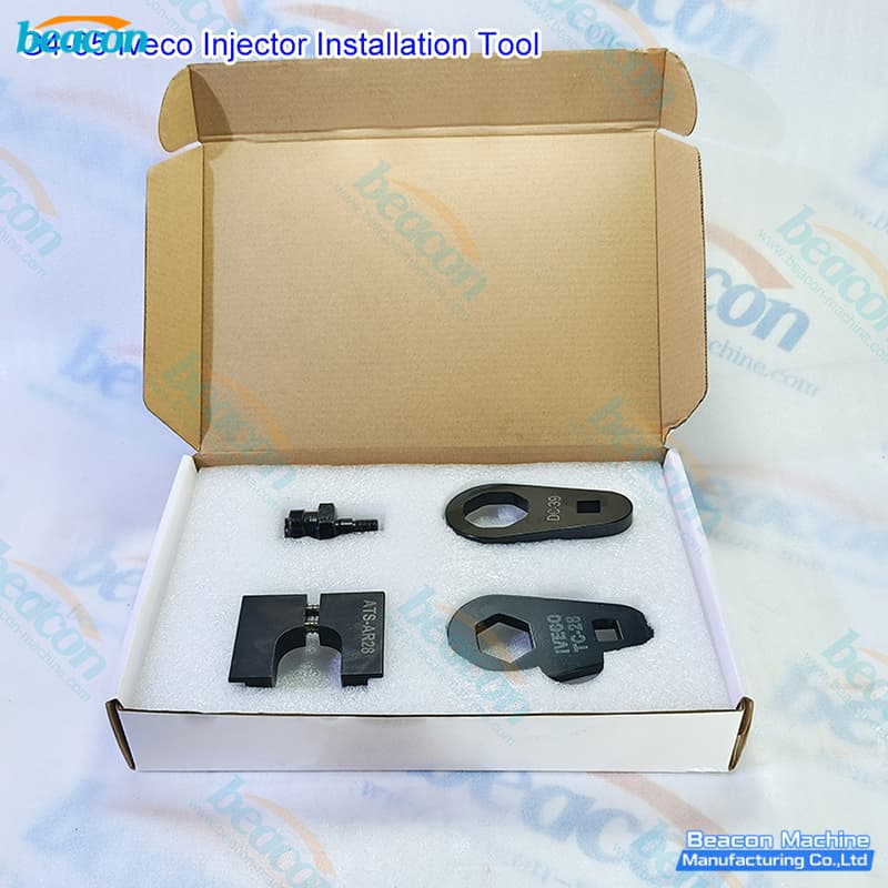 {BEACON MACHINE G4-65 Professional Heavy Duty Iveco Diesel Injector Installation Tool Kit | Precision Injector Service Tool}
