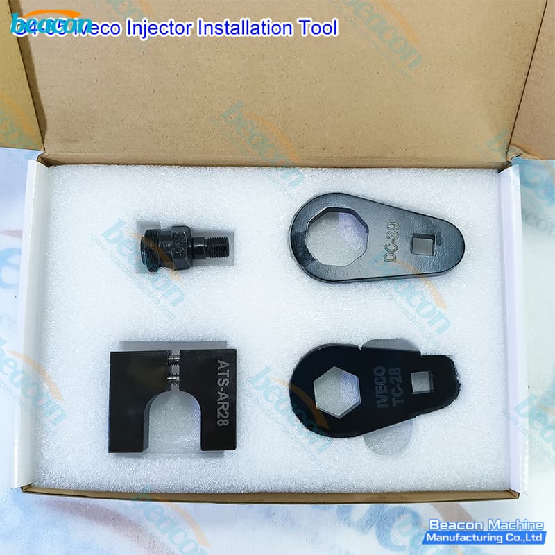{BEACON MACHINE G4-65 Professional Heavy Duty Iveco Diesel Injector Installation Tool Kit | Precision Injector Service Tool}