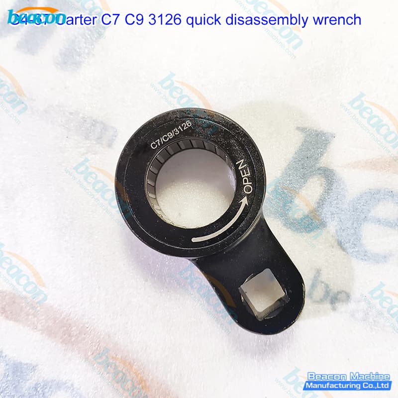 {BEACON MACHINE G4-67 Professional Caterpillar C7 C9 3126 Injector Pressure Cap Wrench | HEUI Injector Disassembly Wrench}