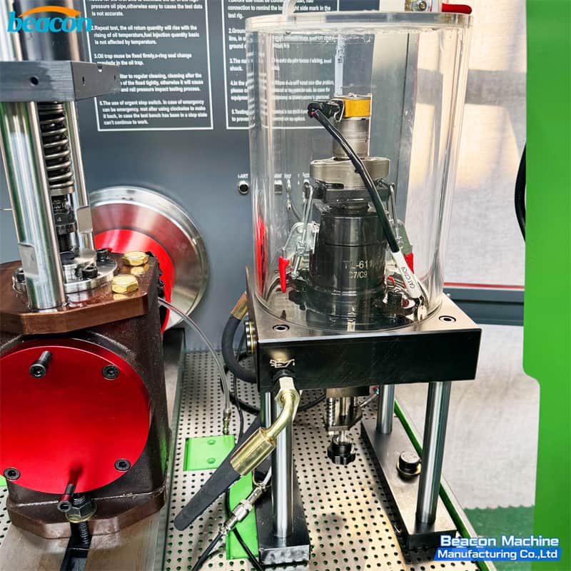 {BEACON MACHINE CR1017-EUI EUP HEUI Diesel Injector Test Bench | High Performance Electronic Diesel System Test Stand}