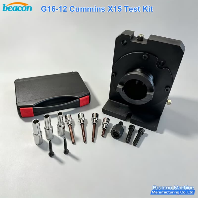 {BEACON MACHINE G16-12 | Specialized High Pressure Fuel Pump Test Kit for Cummins X15 | Professional Cummins X15 Pump Tester}