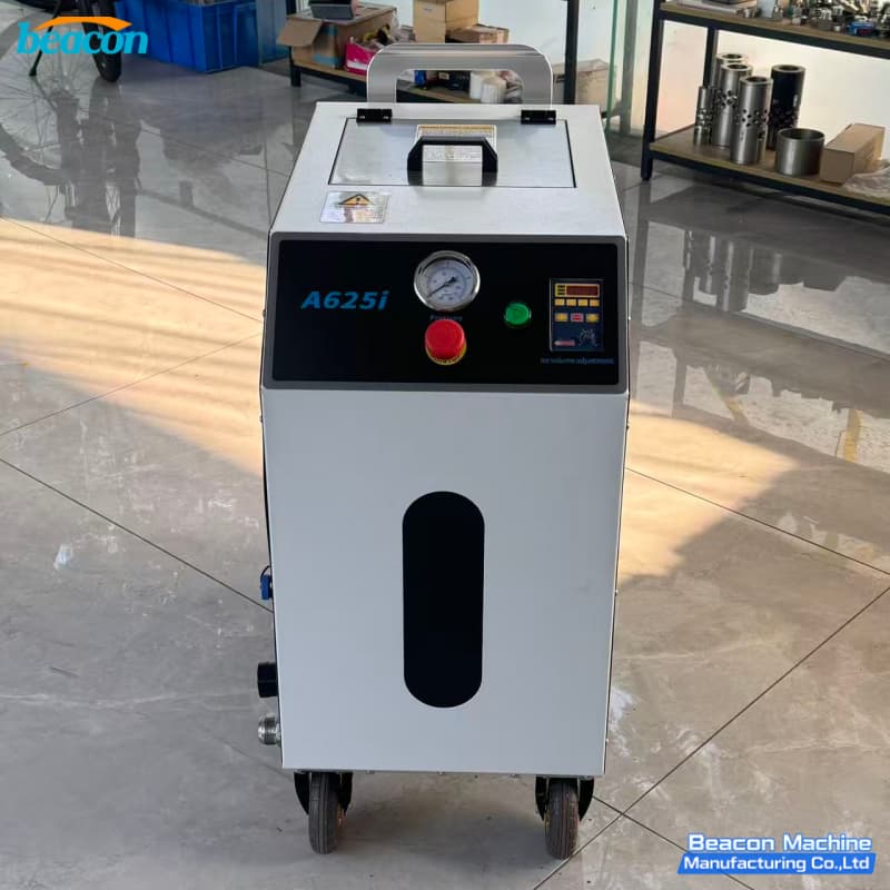 {BEACON MACHINE BCX60 | High Efficiency Dry Ice Production and Cleaning System | Industrial Dry Ice Blasting Machine Set}