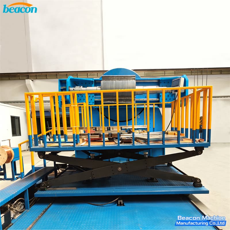 {BEACON MACHINE WD-3500 | Heavy-duty automatic coil winding machine | Industrial Transformer Winding Equipment}