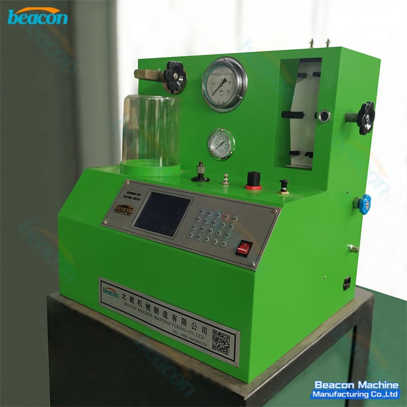 {BEACON MACHINE PQ1000-B | Digital desktop common rail injector testing unit | Professional Common Rail System Tester}