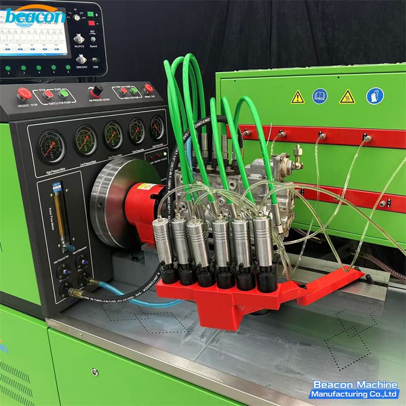 {BEACON MACHINE ES816 Professional multi-cylinder diesel pump test stand | Diesel Fuel Injection Pump Test Bench}
