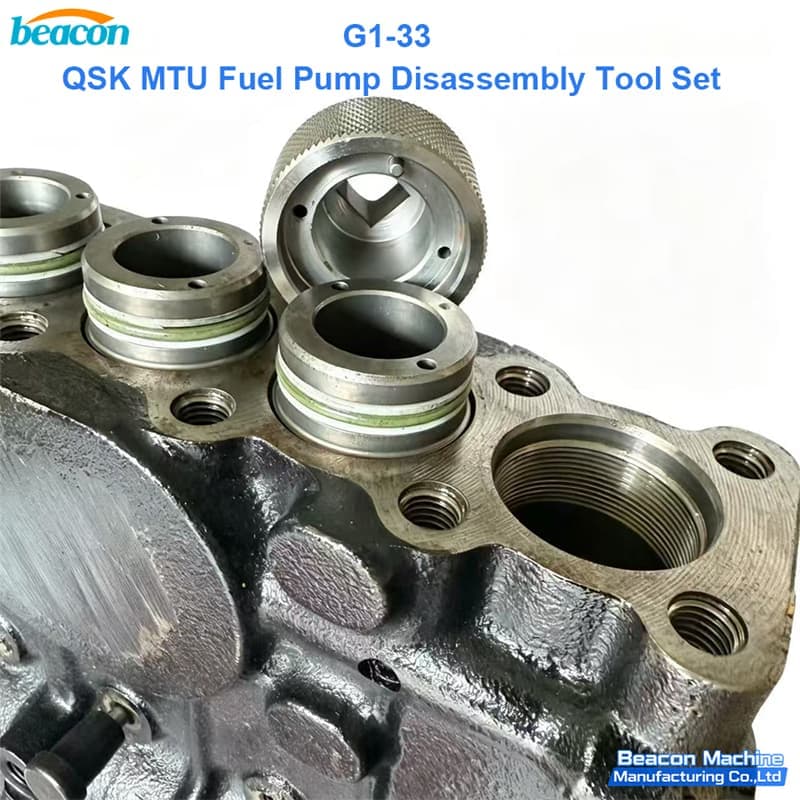 {G1-33 Professional Fuel Pump Disassembly Kit for Cummins QSK and MTU Engines - BEACON MACHINE}