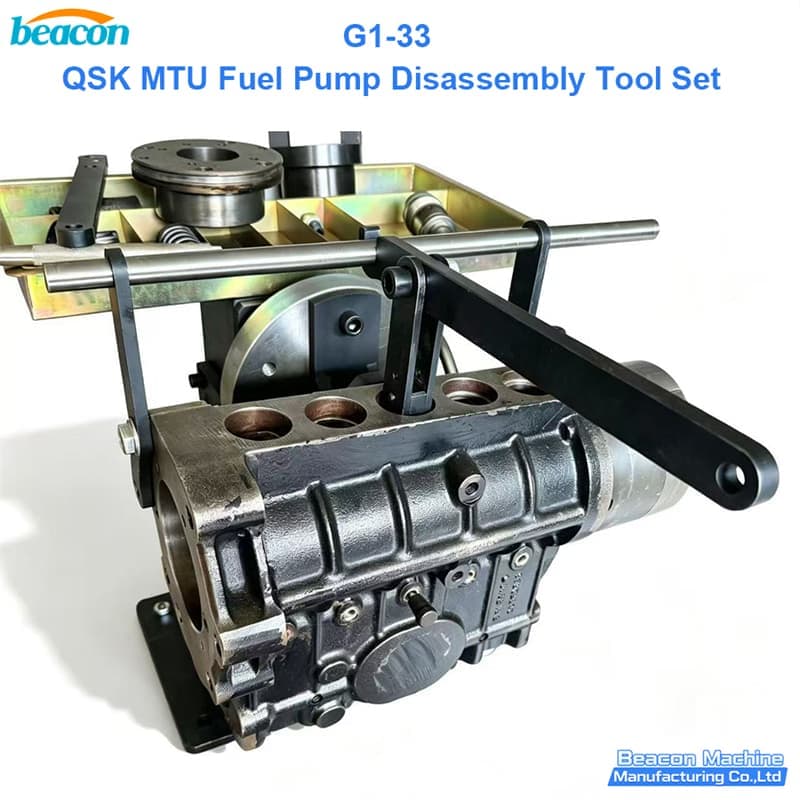 {G1-33 Professional Fuel Pump Disassembly Kit for Cummins QSK and MTU Engines - BEACON MACHINE}