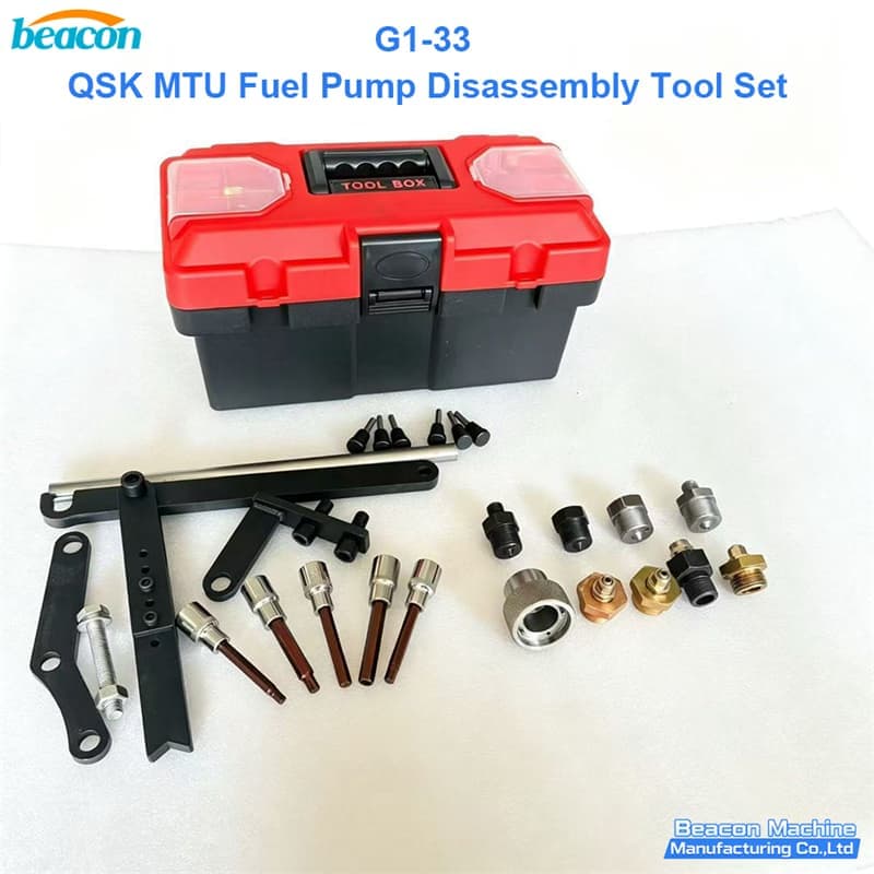 {G1-33 Professional Fuel Pump Disassembly Kit for Cummins QSK and MTU Engines - BEACON MACHINE}