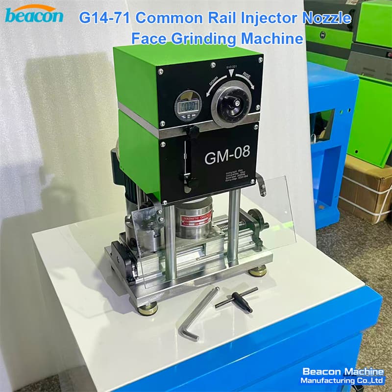 {High Precision Common Rail Injector Nozzle End Face Grinding Machine G14-71 | BEACON MACHINE Nozzle Seat Grinder}