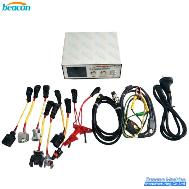 {F300 Common Rail Injector Tester Piezo & Solenoid | BEACON MACHINE Diesel Fuel Injector Driver Bosch Delphi Denso Cummins ISF VAG 0445110 0445120}