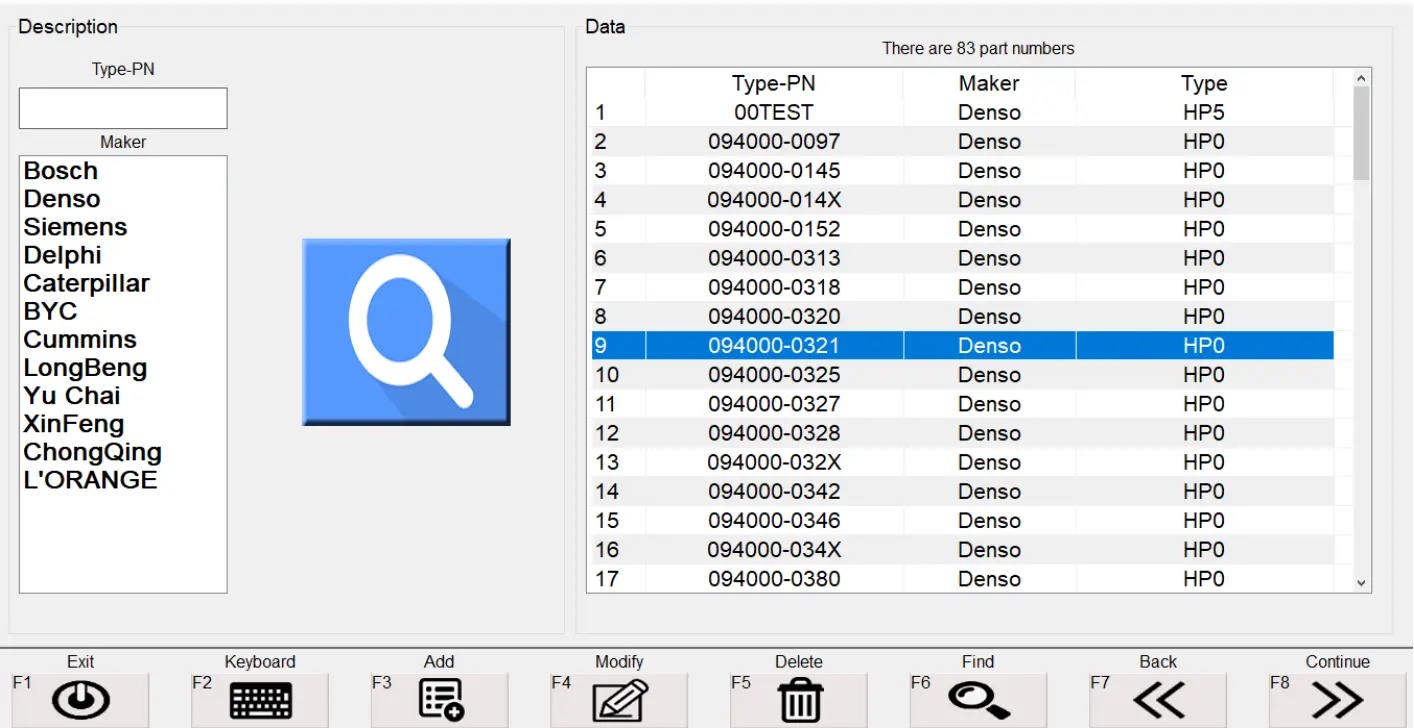 denso hp0 pump test plan