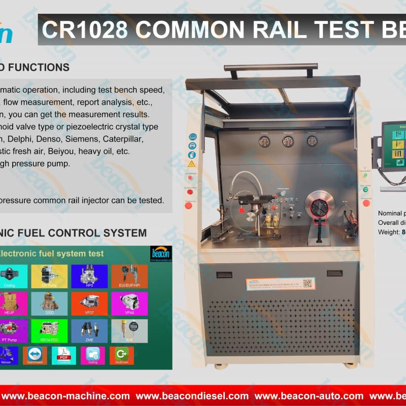 diesel injector calibration equipment