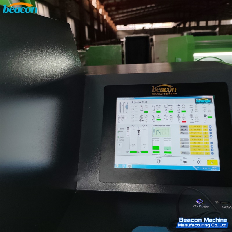 siemens piezo injector test bench