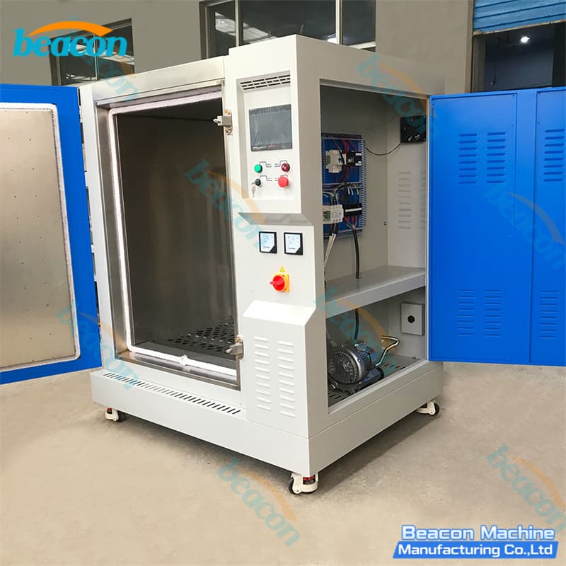 DPF service regeneration cabinet