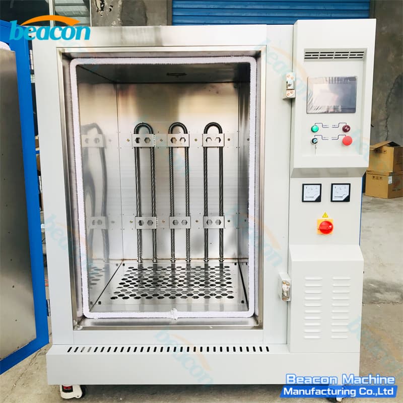 DPF regeneration heat chamber