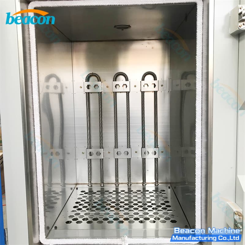 High temperature regeneration internal boring