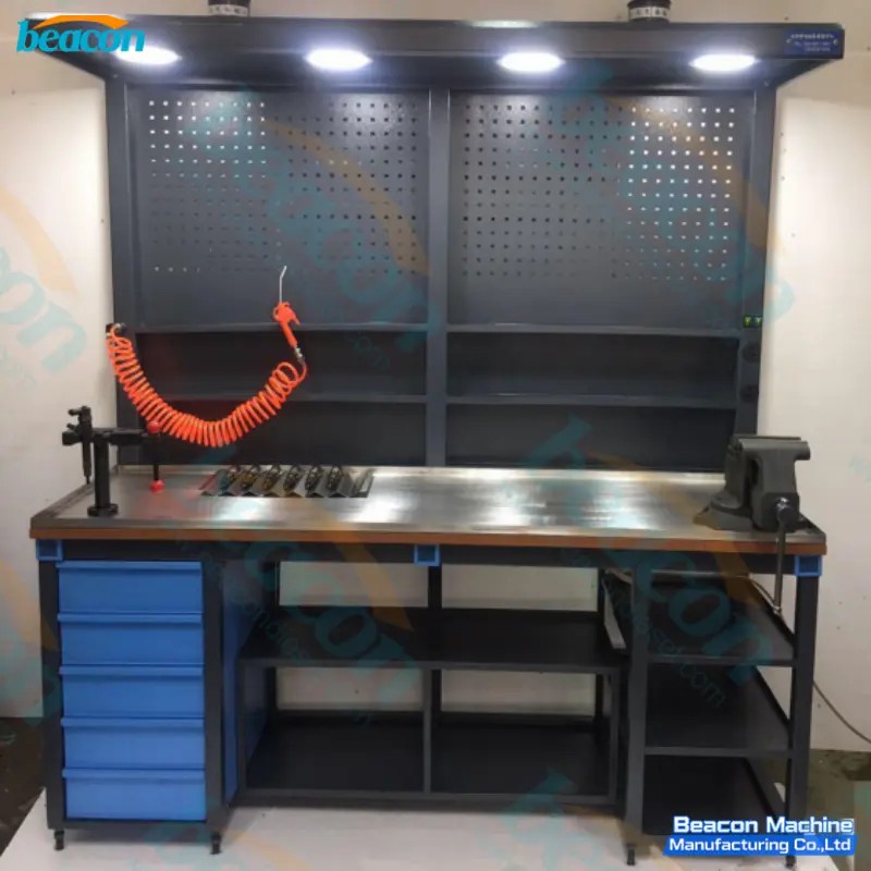 stainless steel workbench for workshop