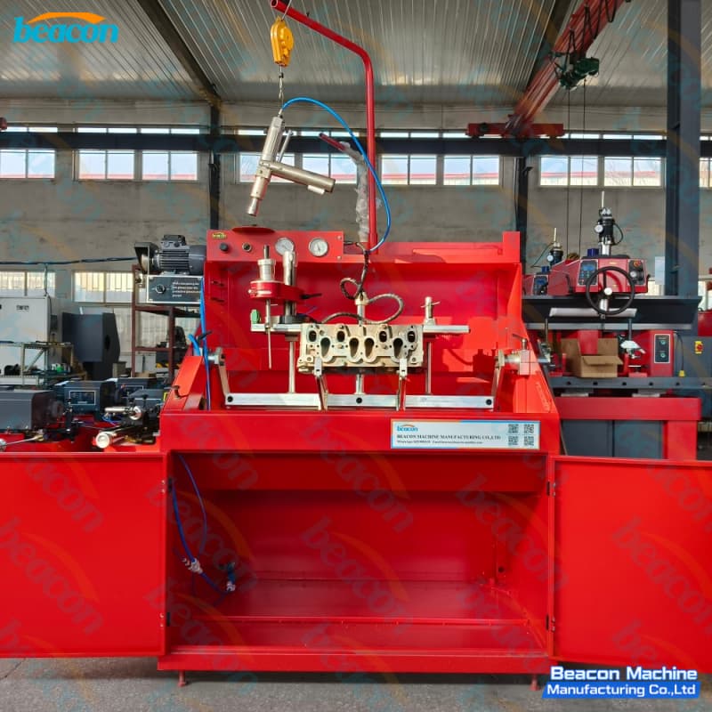 cylinder head seat cutting machine
