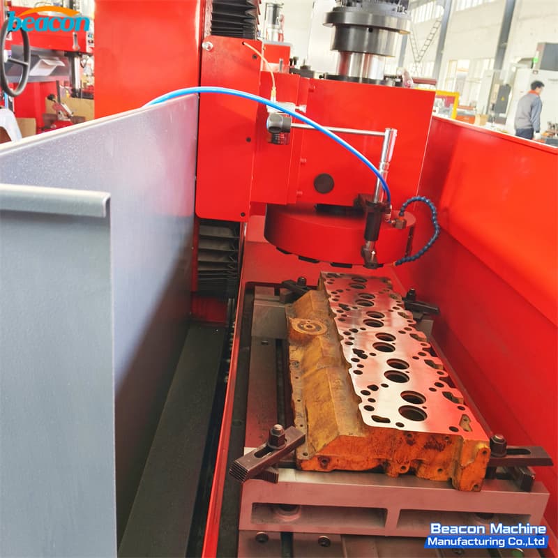 engine block resurfacing machine