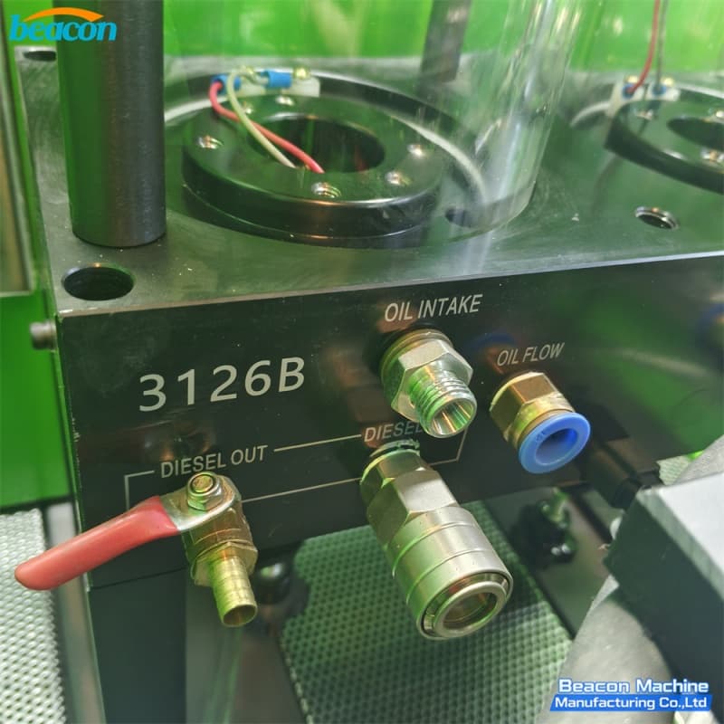 CAT 3126 injector testing
